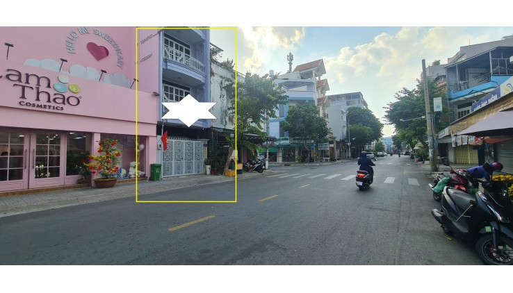 Cho thuê nhà Mặt Tiền Trần Hưng Đạo 80m2 , 4Lầu+ST -KHU VP CÔNG TY